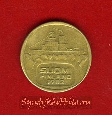 5 марок 1982 года Финляндия